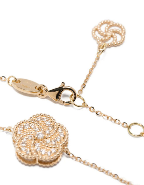 18K yellow gold Bloomy diamond bracelet